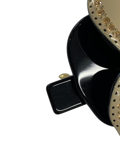 アレクサンドルドゥパリ AA8-14796-02 バレッタ ベージュ カメリア ラインストーン ITCZWA3YPC6I