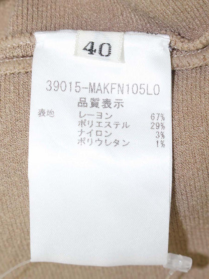フォクシーニューヨーク collection Knit Dress 39015 ワンピース 40 ブラウン ITP6SE3TTT0E