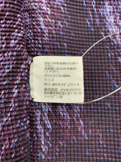 ミーイッセイミヤケ MI43ＦJ514 トップス パープル プリーツプリーツ ITDSPOZ6X2YS 【SALE】