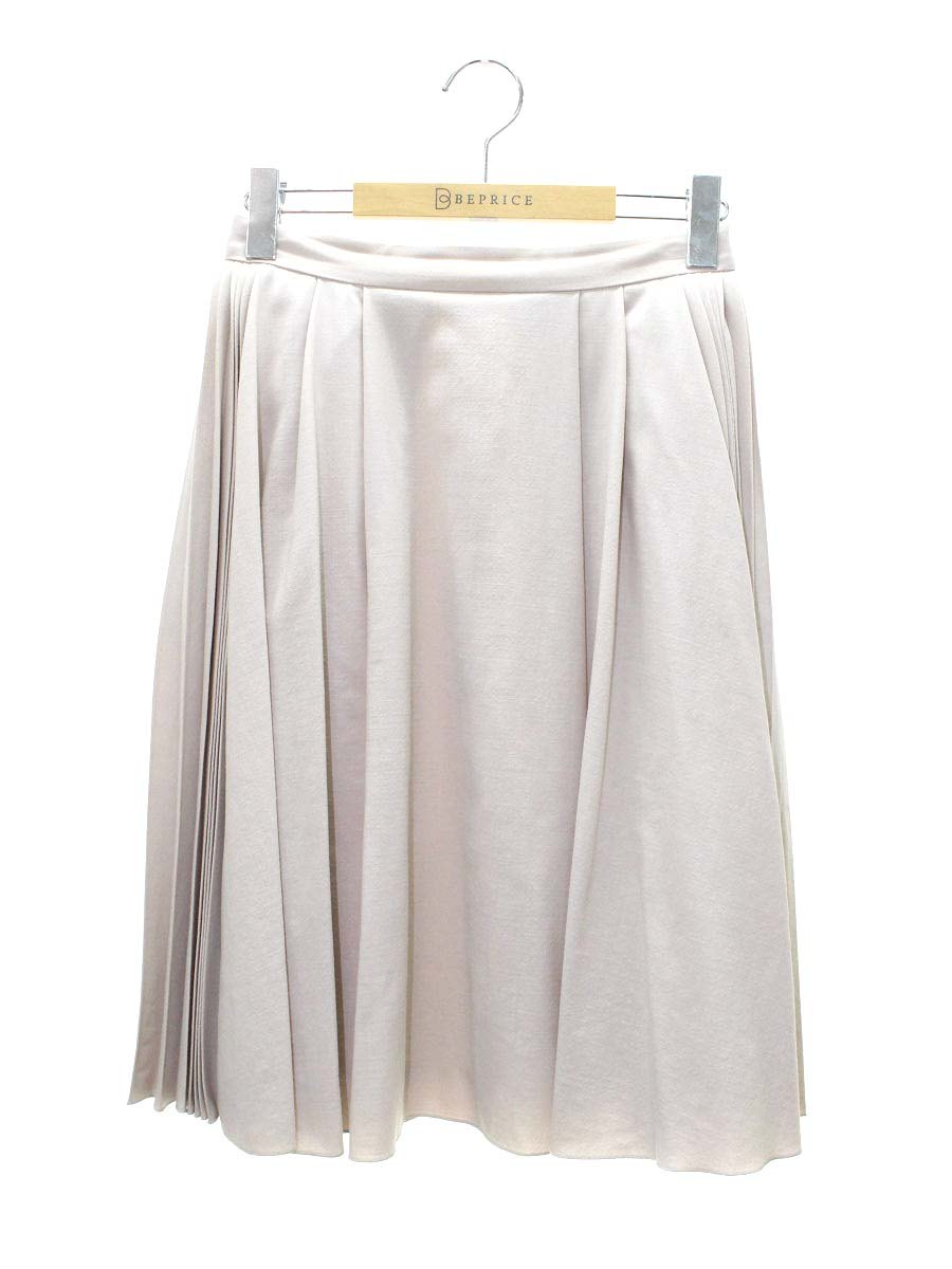 フォクシーブティック Skirt 37097 スカート 38 ベージュ ITFHVQCCLWXA