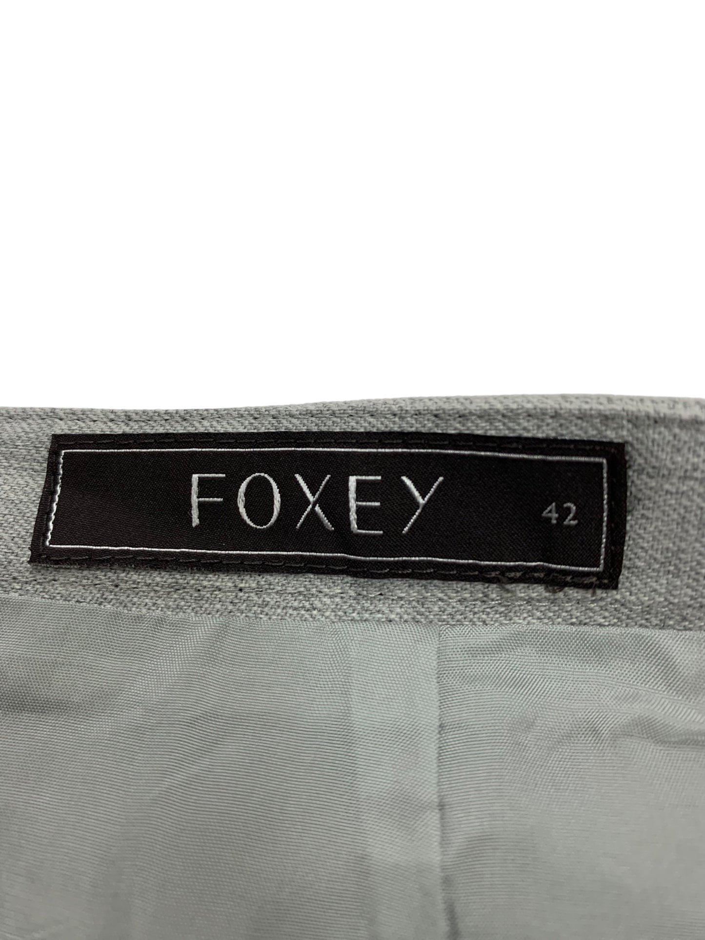 フォクシーブティック Skirt Palmier 41965 スカート 42 グレー IT2K71OJ27PE