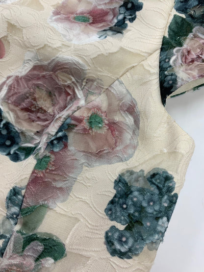 トッカ ATERIER SENKA ドレス OPTONX0511 ワンピース 0 マルチカラー フラワーモチーフ IT4OISDDSMUI 【SALE】