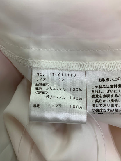 エムズグレイシー 011110 ワンピース 42 ピンク オーガンジー フラワープリント IT8OQZXFJHH2