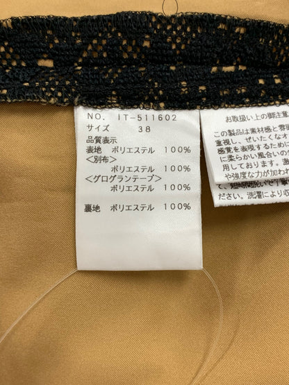 エムズグレイシー 511602 ワンピース 38 ブラック レース センタージップ ITKR4CAWU91C