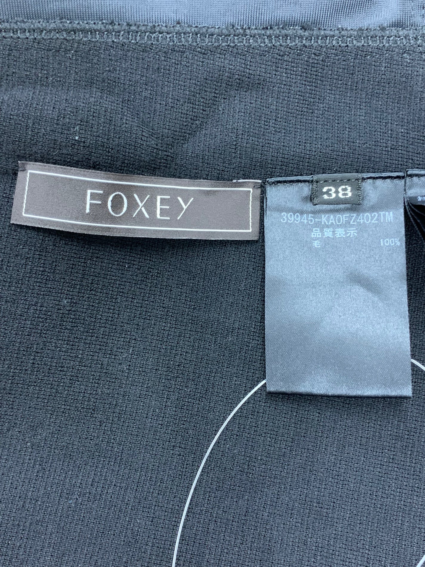 フォクシーブティック Dress Rachel 39945 ワンピース 38 ブラック ITZLKX5UONOA