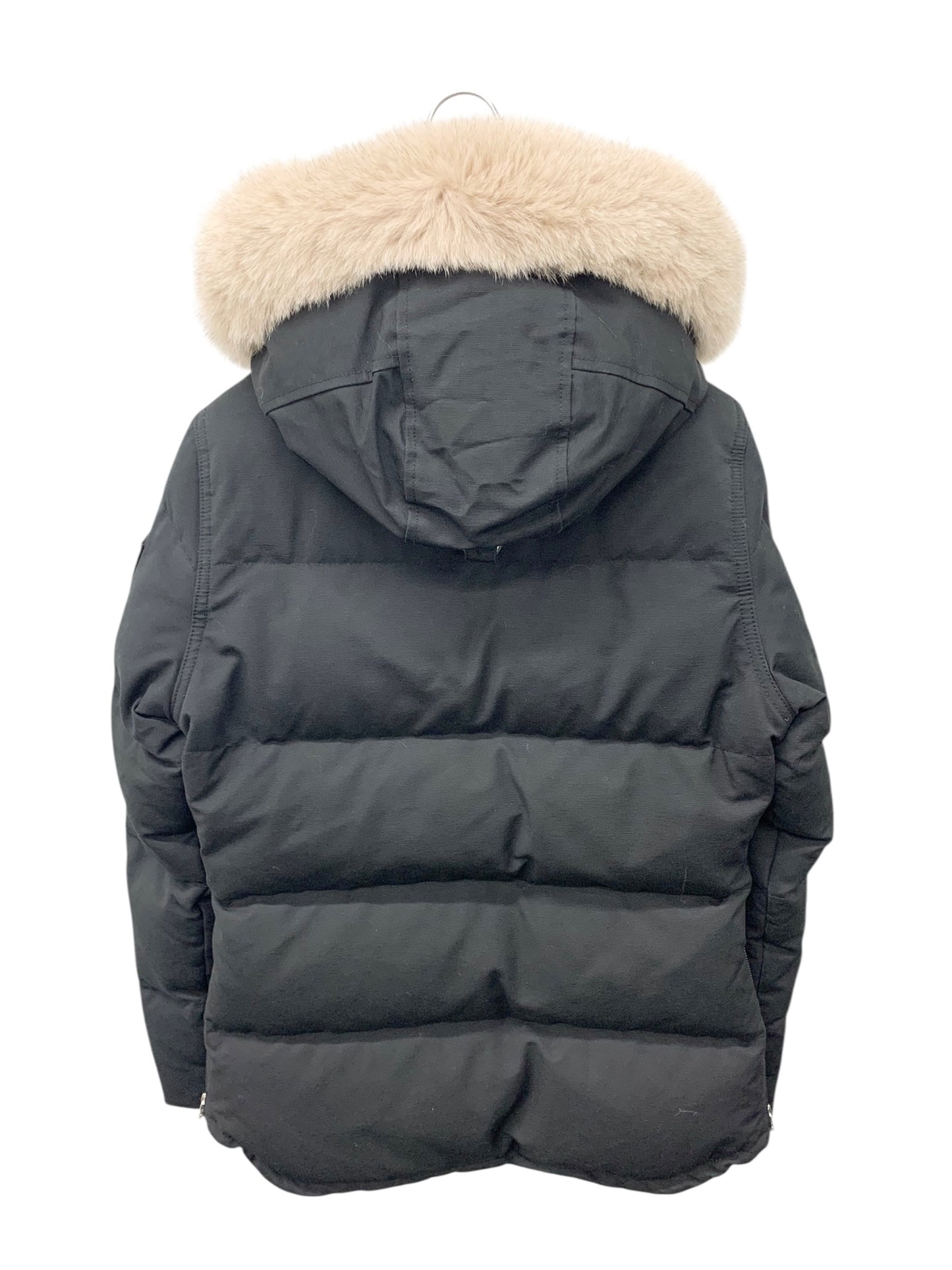 ムースナックルズ MK2229L3Q ダウンジャケット S ブラック ファーフード IT34F63DDNYG