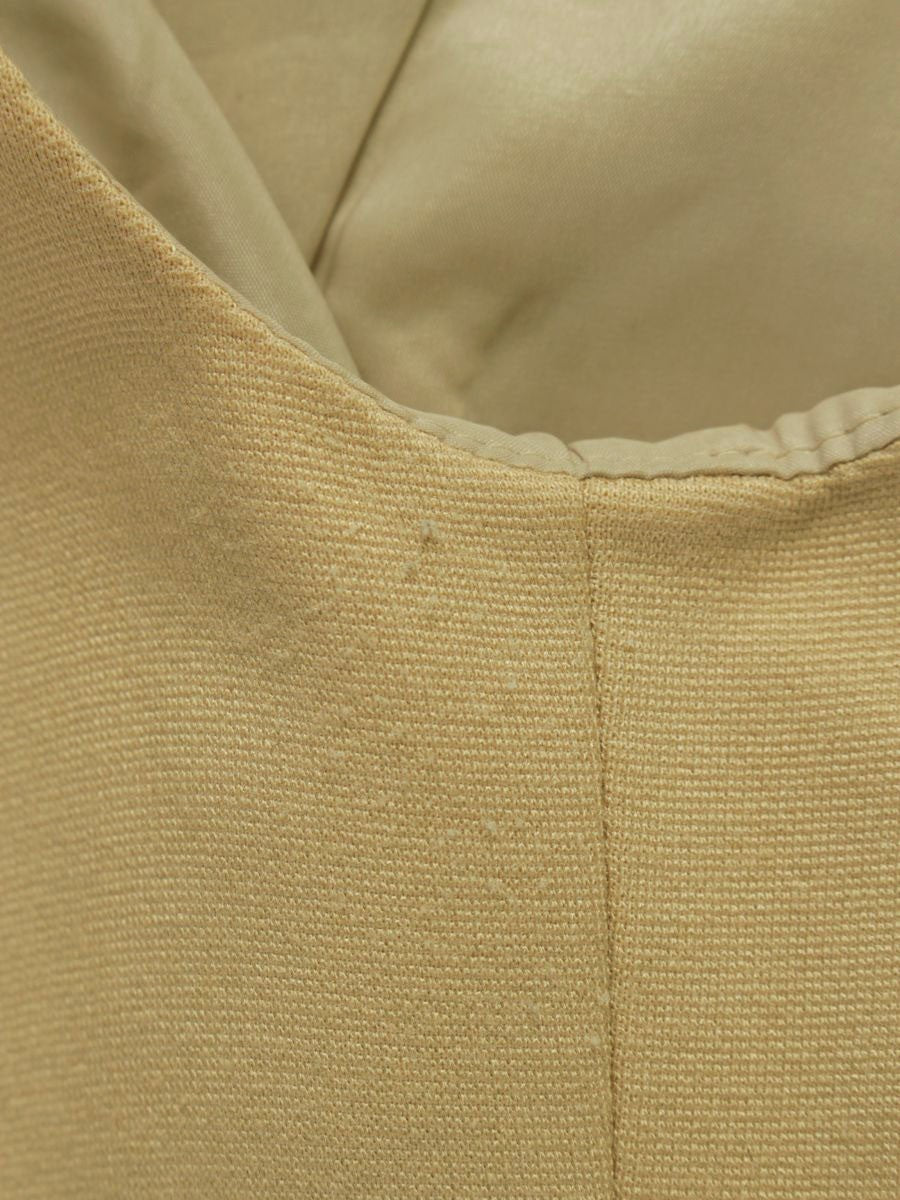 エムプルミエブラック C923-003 ワンピース 36 ベージュ カットワーク バックジップ フラワー ITCZZ4CLJIAY 【SALE】