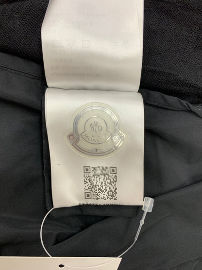 モンクレール GIROCOLLO TRICOT H20939C00010 M1180 セーター S ブラック ニット ナイロン ブラックワッペン ITOU6HXRF494