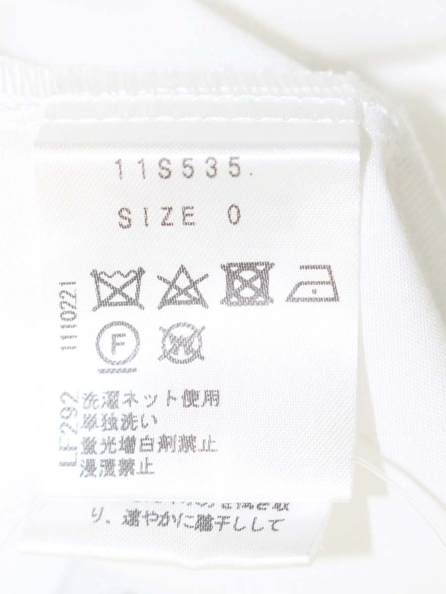 チェスティ 11S535 ワンピース 0 ホワイト バックジップ IT7CDC920QKQ