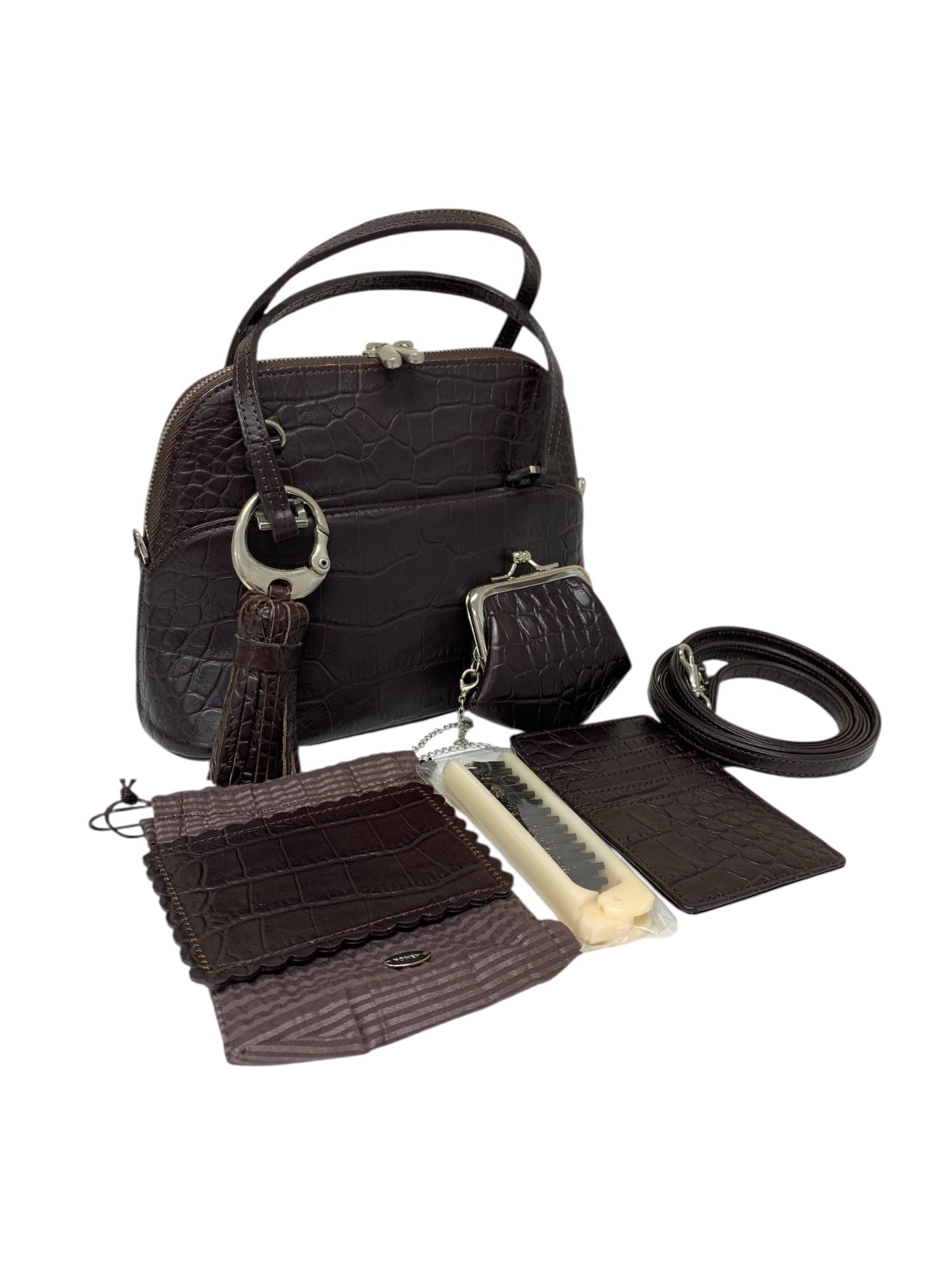 フォクシーブティック マカロングランデ 39379 ハンドバッグ ブラウン 2WAY ショルダー ITQR9W4F5NRS