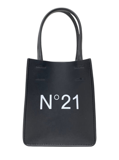 ヌメロヴェントゥーノ トートバッグ ブラック ロゴ IT9SEJPX5VTC