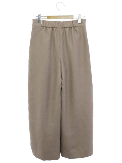 トゥービーシック W5R09-162-78 パンツ 38 ベージュ ワイド サイドボタン ウエストギャザー IT0Q5X8BMGJA 【SALE】