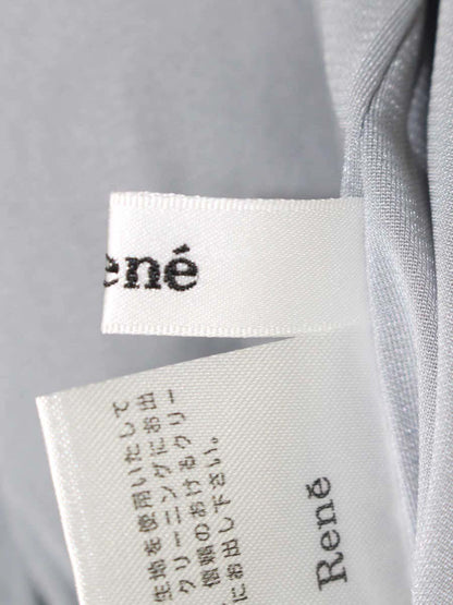 ルネ 6045010 パンツ 38 グレー ワイド IT8O5A5DC134