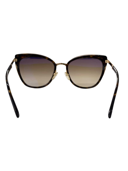 トムフォード Simona TF717 52F サングラス ブラウン コンビフレーム べっ甲柄 IT2N3IF2MPJW