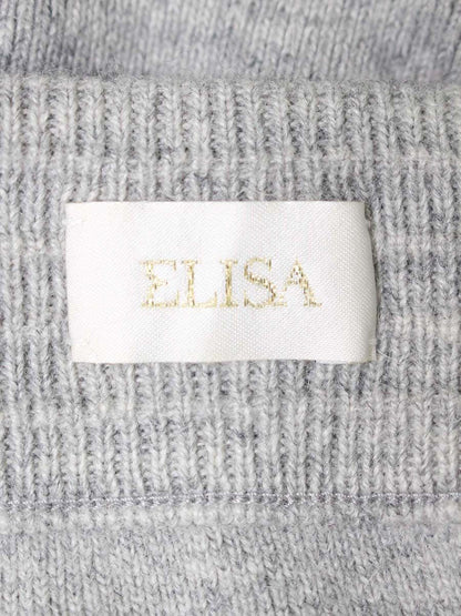 エリザ 27527221 スカート  2 グレー ニット ITDUN79E47G0