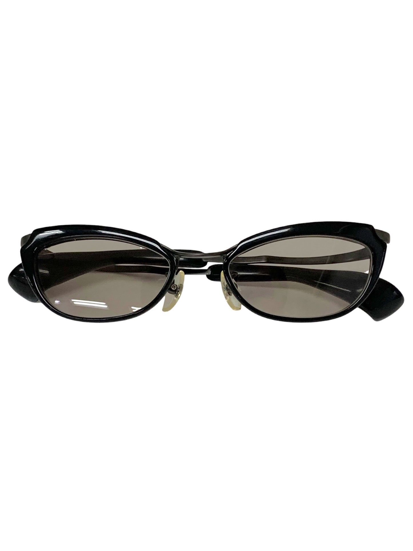 フォーナインズ M-11 メガネ ブラック チタニウム フルリム スクエア カラーレンズ IT203OS8L7LH 【SALE】