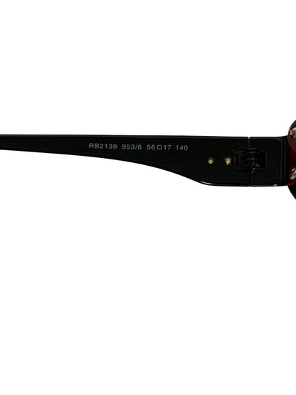 レイバン RB2139 サングラス ブラック コンビフレーム フルリム スクエア IT0MPXYJH63K