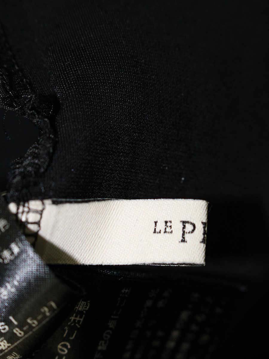 ルフィル 534-3930700 パンツ 1 ブラック ハイストレッチフロントスリット IT5J08HFS740