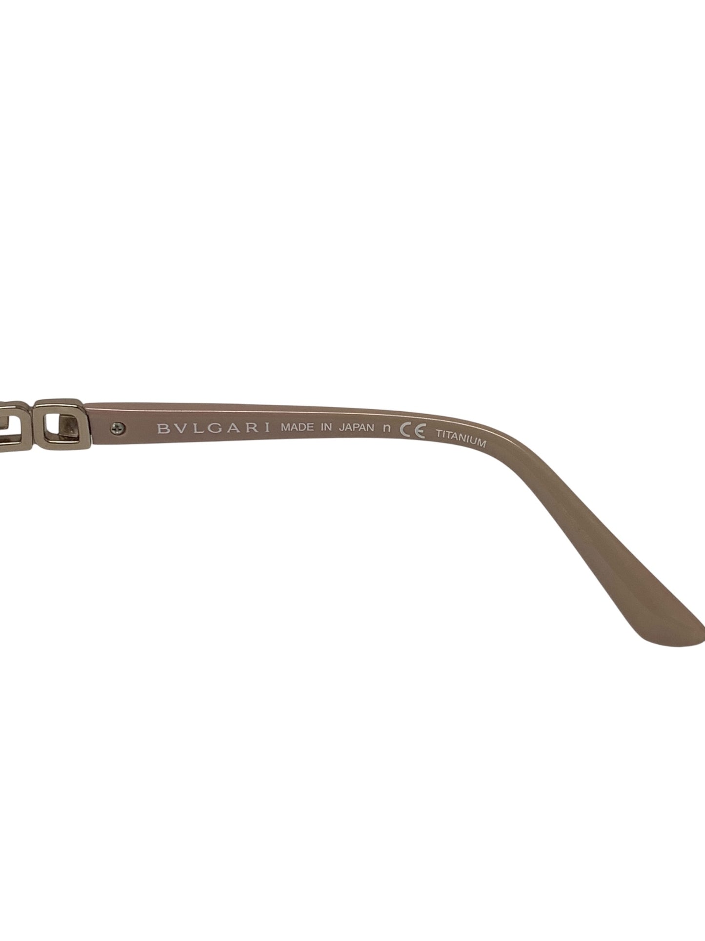 ブルガリ メガネ ピンク ラインストーン ITL13SL8P5EO 【SALE】