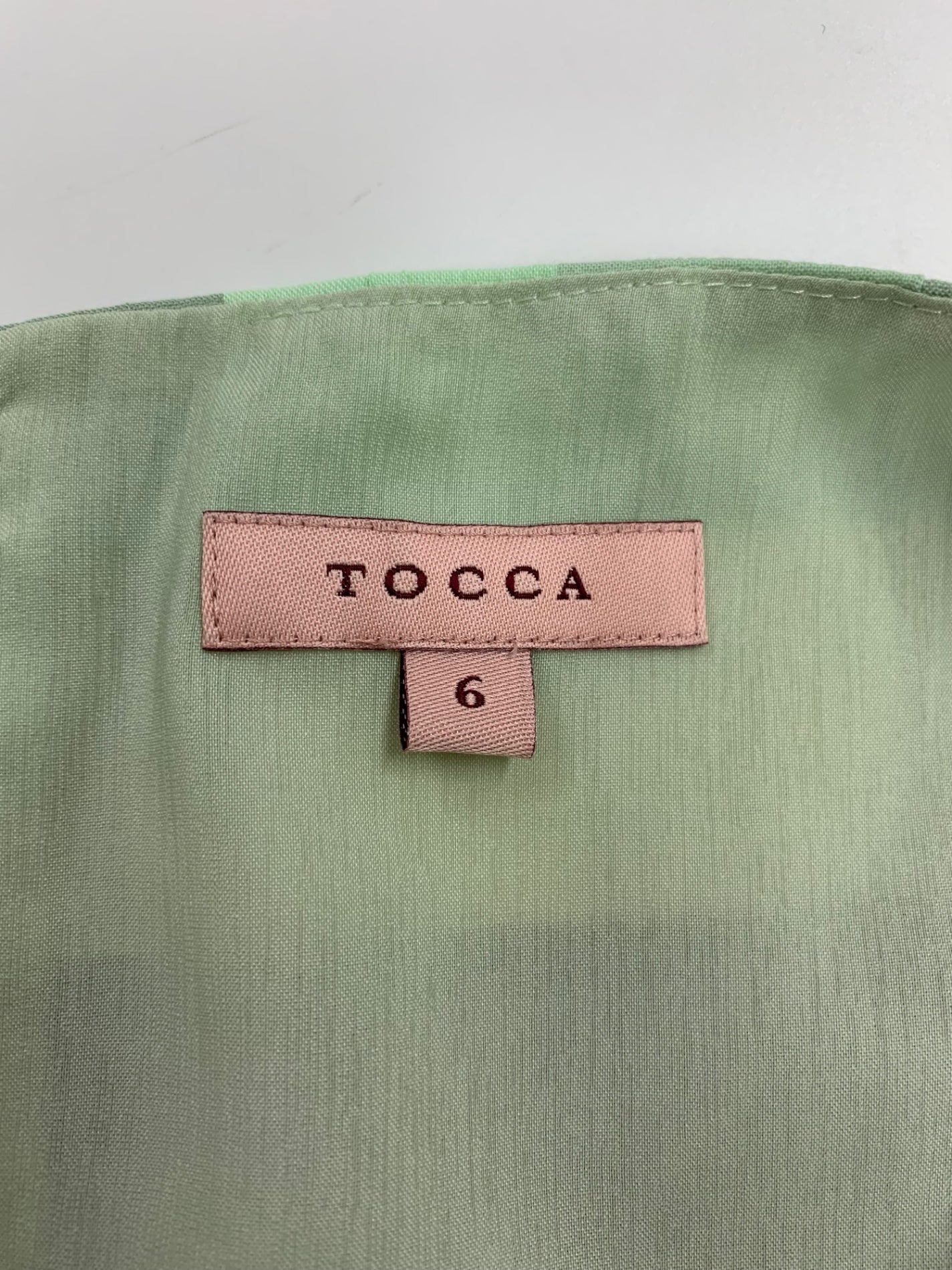 トッカ OPTICAL CUBE DRESS OPTOGM0910 ワンピース 6 グリーン ITAZ1K137RZY