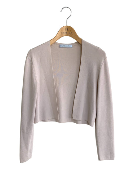 アベニールエトワール ニットボレロカーディガン R735-001・2 36 ベージュ ITTJFJF5I5IE