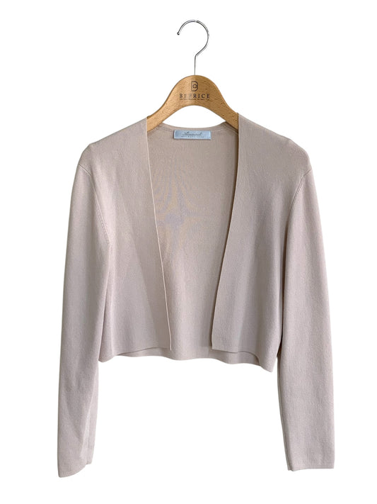 アベニールエトワール ニットボレロカーディガン R735-001・2 36 ベージュ ITTJFJF5I5IE