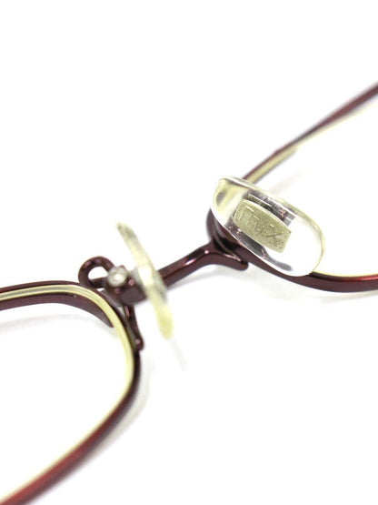 プラスミックス PX-13301 メガネ レッド メタルフレーム フルリム IT5OR1JDVXS0