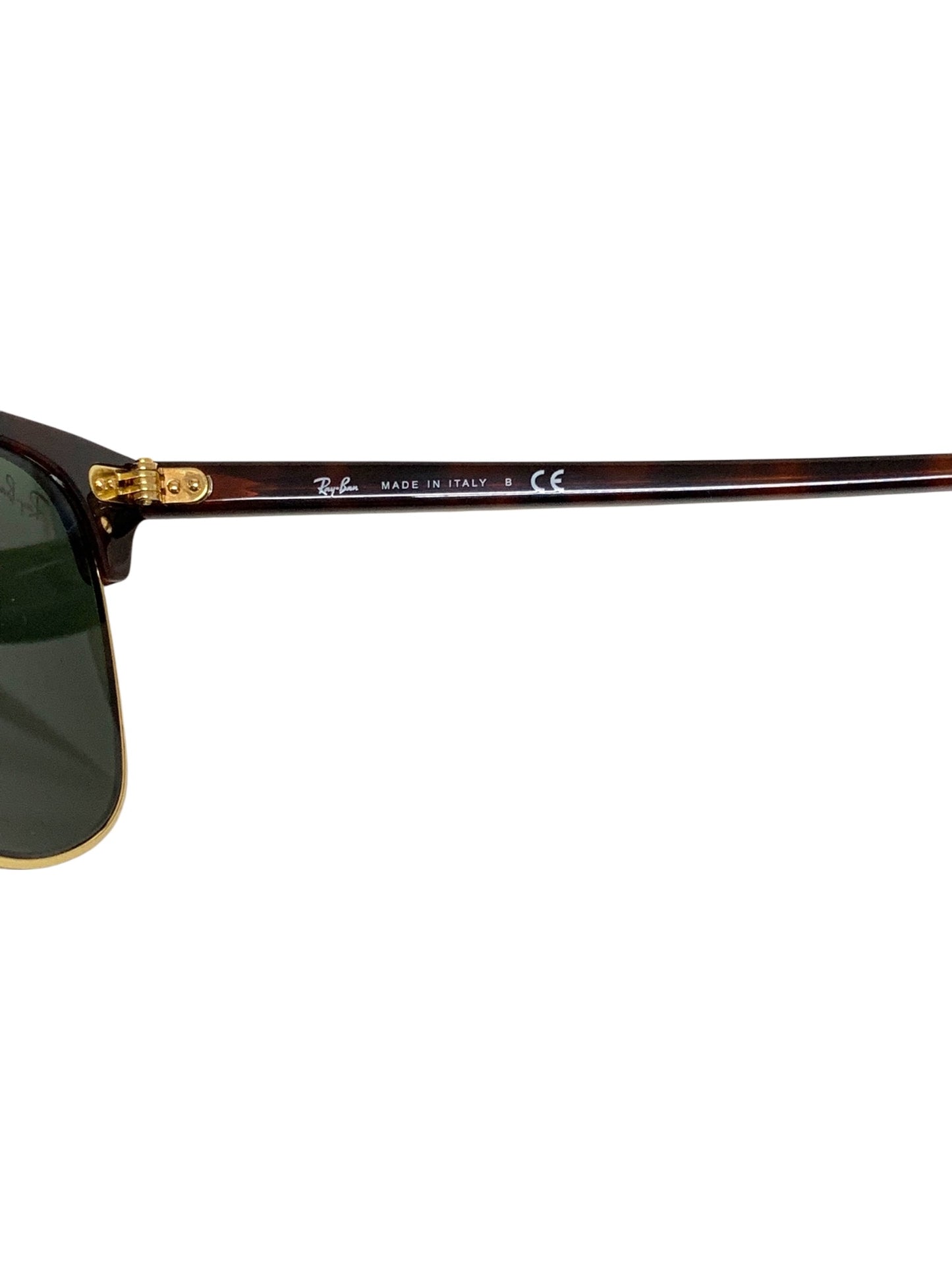 レイバン クラブマスター RB3016 サングラス ブラウン コンビフレーム フルリム ウェリントン ITMV4OJQKDDI