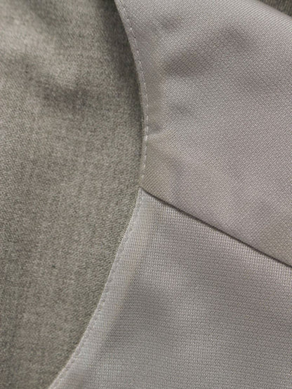 フォクシーニューヨーク ワンピース タキシードラップ 32867 ワンピース 38 グレー ITYMRBBHRR4S