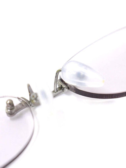 ポリス V2994J メガネ シルバー ベータチタニウム リムレス オーバル IT0QVW8JGMLK