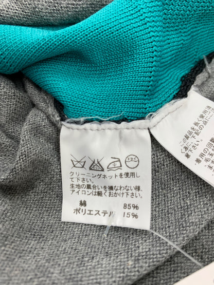 イッセイミヤケメン ME61KN078 Vネックニット 1 グレー コットン ITKK4X71JHWC