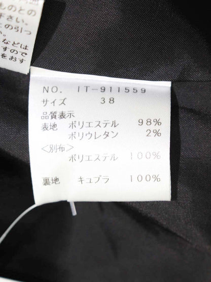 エムズグレイシー Tulip & Queen Anne's Lace Flower Dress 911559 ワンピース 38 ブラック IT9E3R4ZJVX7