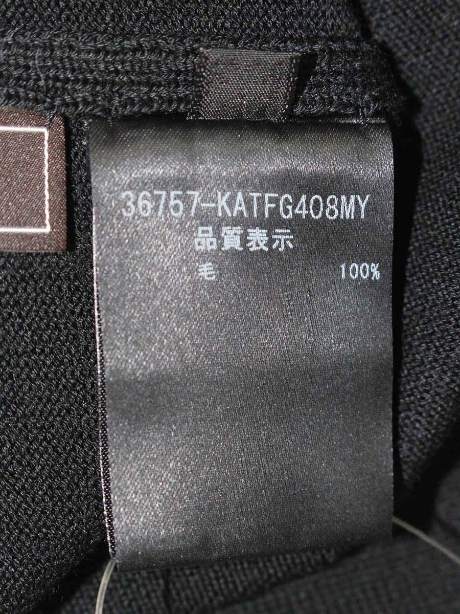 フォクシーブティック Swing Back Knit 36757 ニット 38 ブラック パール IT8ZTTQ7CGA3