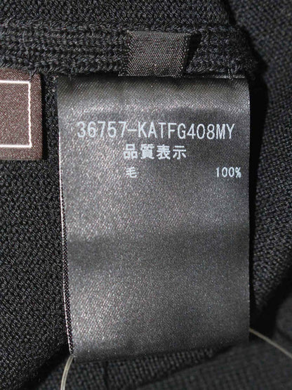 フォクシーブティック Swing Back Knit 36757 ニット 38 ブラック パール IT8ZTTQ7CGA3