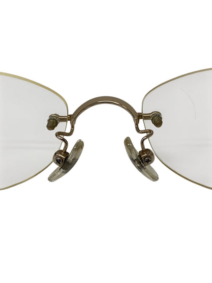 フォーナインズ TW-04D1 メガネ ゴールド リムレス IT0DPOY3UL3A