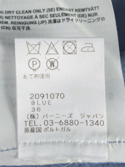 アクネストゥディオズ 2091070 ジャケット 36 ブルー ダメージ加工 IT6XGKFSC6VF