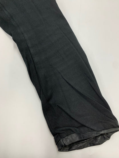 シシ ジャケット S ブラック ノーカラー ダブルジップ IT7UHP6Z17GR