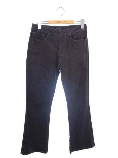 フォクシーブティック Pants Azure 40999 デニムパンツ 40 ネイビーグレー ITU3JL99I4MM