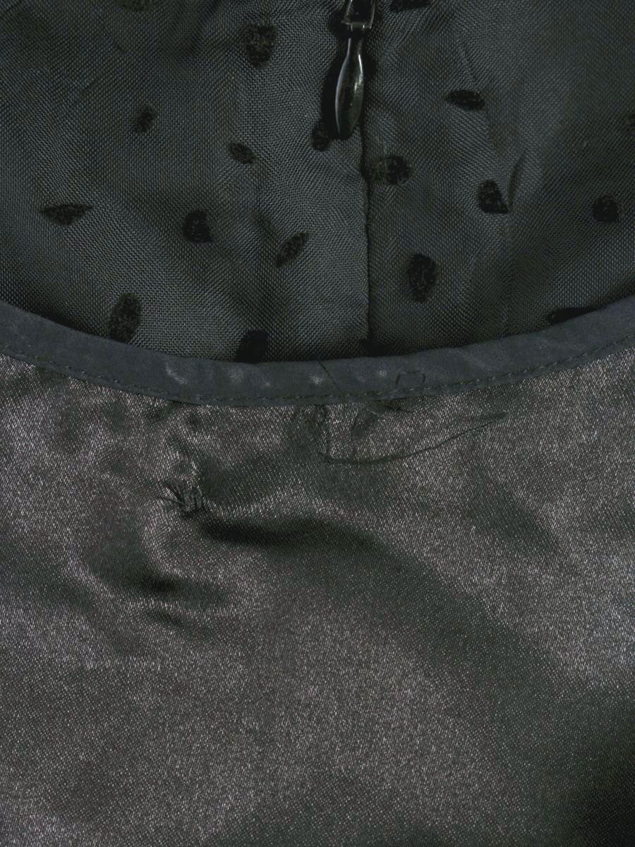 スーパービューティー ワンピース 42 ブラック フリル レース ITA0NY3R6SW0