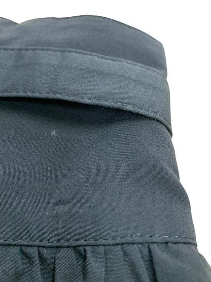 エムズグレイシー 917303 スカート 38 ブラック ハイウエスト タック リボン ITTKK5MH7JBY