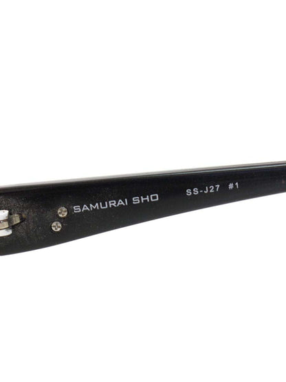 サムライ翔 SS-J27 メガネ ホワイト メタルフレーム ハーフリム スクエア ITGPT7N158Y2