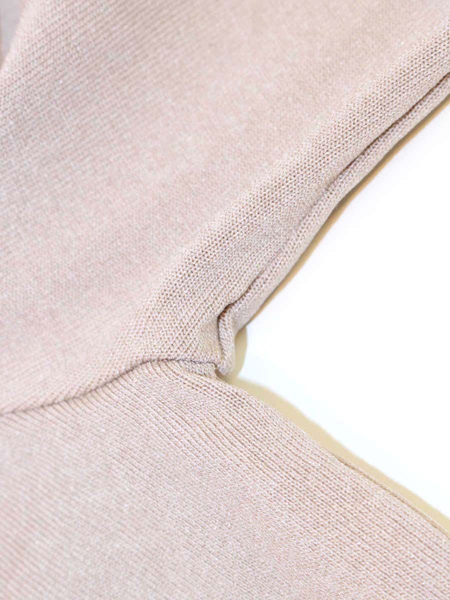ルネ Basic Knit Cardigan 6232160 34 ベージュ ITTNDSV22OIT