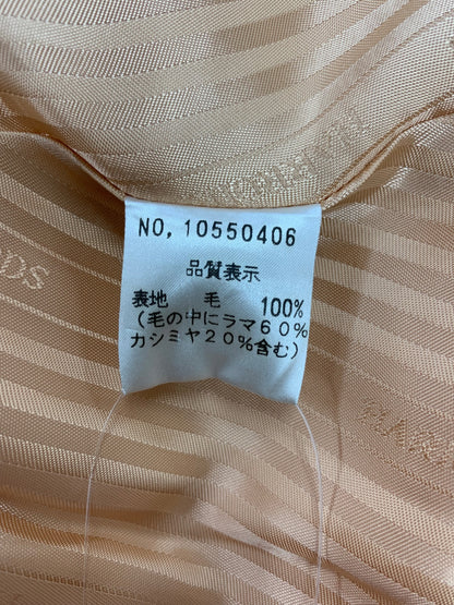 ハロッズ 10550406 コート 2 オレンジ カシミヤ ショールカラー IT0LIS28JBVW