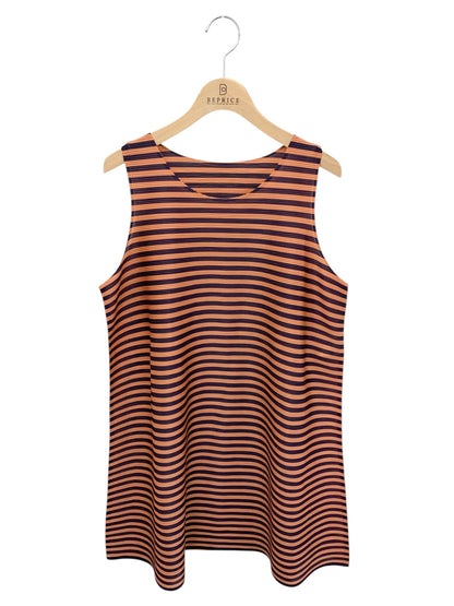 プリーツプリーズイッセイミヤケ  PP43-JT564 トップス 3 オレンジ ストライプ プリーツ ITMAQ809ECDC