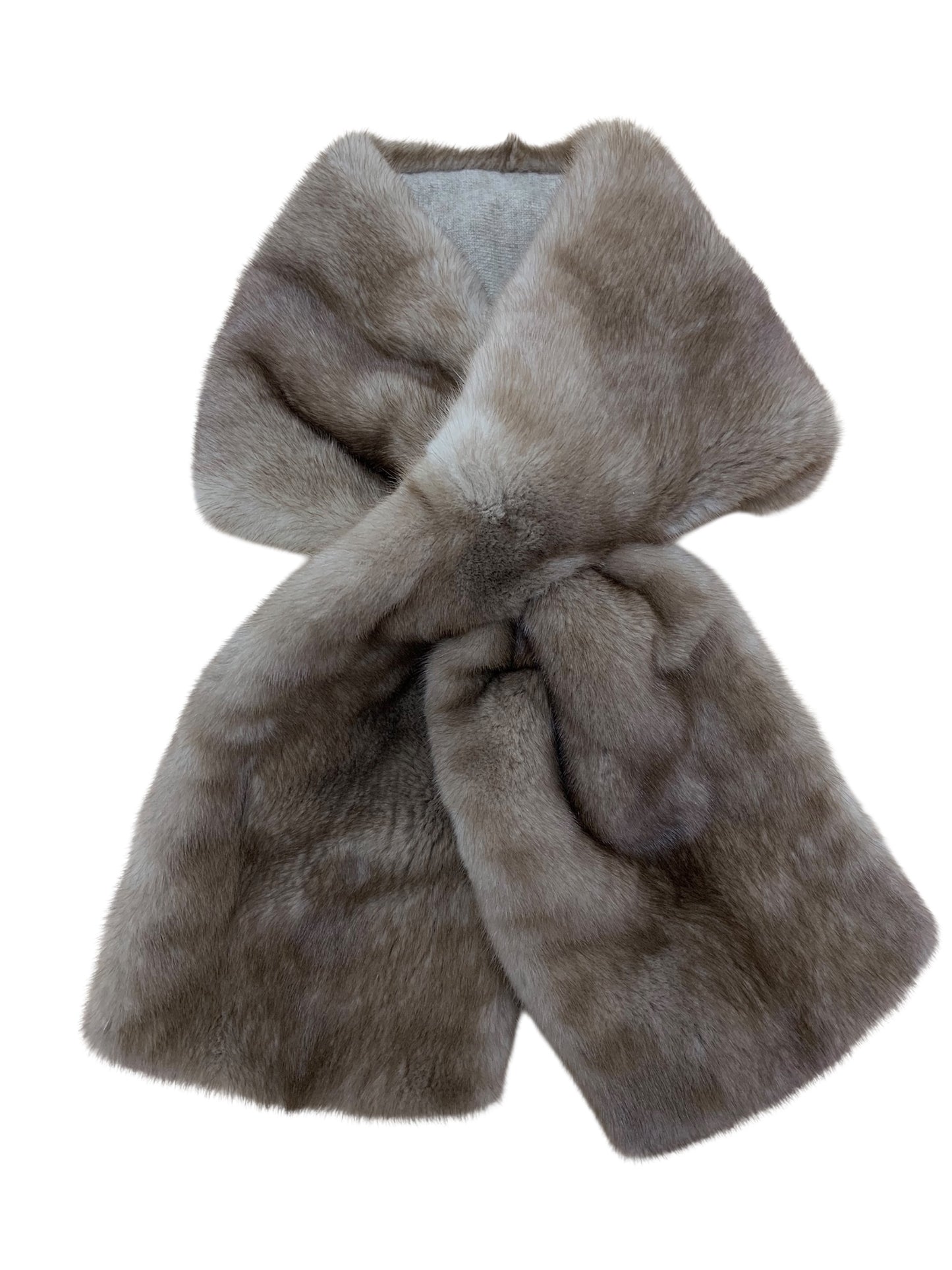 フォクシーブティック 39084 ストール ブラウン ミンク GINZA 20TH ANNIVERSARY ITD64OHC5I3U