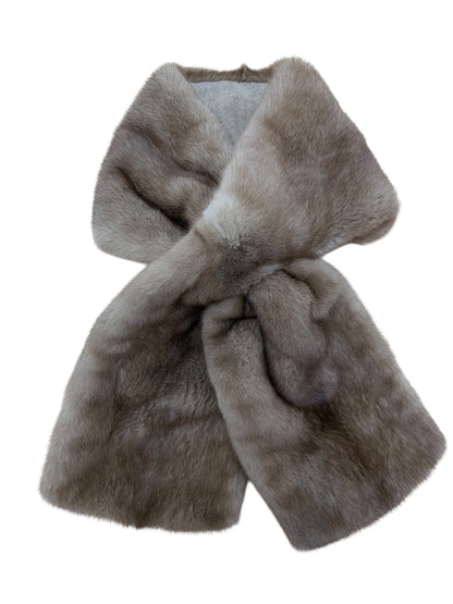 フォクシーブティック 39084 ストール ブラウン ミンク GINZA 20TH ANNIVERSARY ITD64OHC5I3U