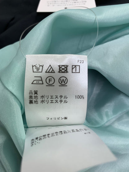 トッカ POLKA RAIN OPTOGW0341 ワンピース 4 ネイビー タックフレア ITBVZUTVP7XA