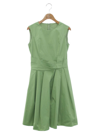 フォクシーニューヨーク グログランブーケ 29482 ワンピース 38 グリーン ITRCW2XB27NK