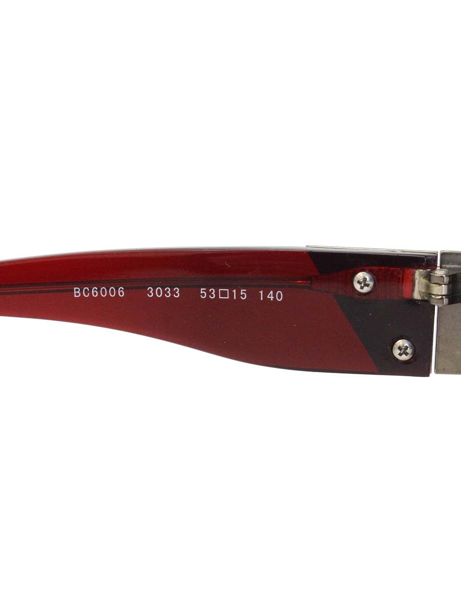 バーバリーブラックレーベル BC6006 メガネ ワインレッド セルフレーム フルリム スクエアシェイプ ITSU84W8WH0R