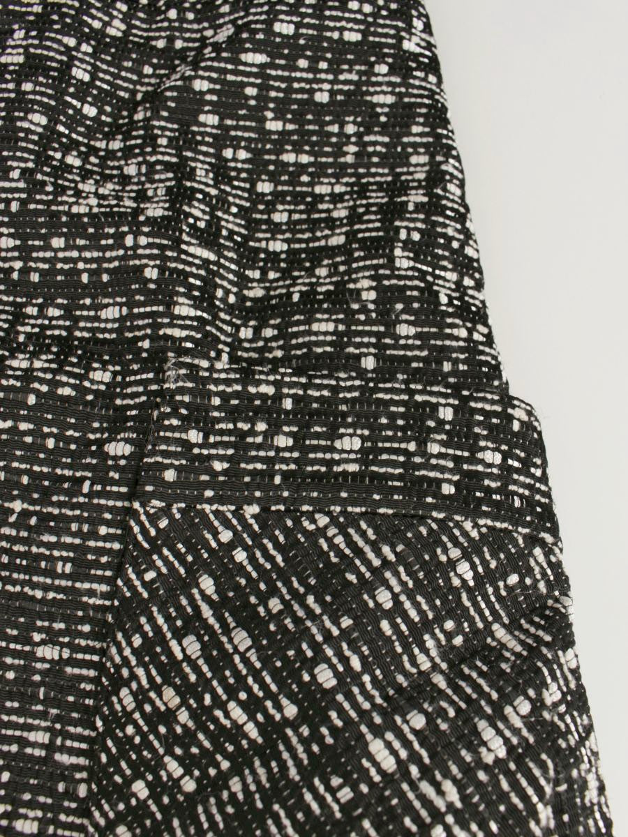 ルネ 6415140 ショートパンツ 34 ブラック/ホワイト TISSUE ツイード ITSTZ9XXHRA8